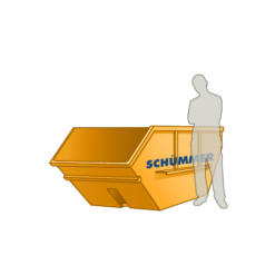 4 cbm Absetzcontainer