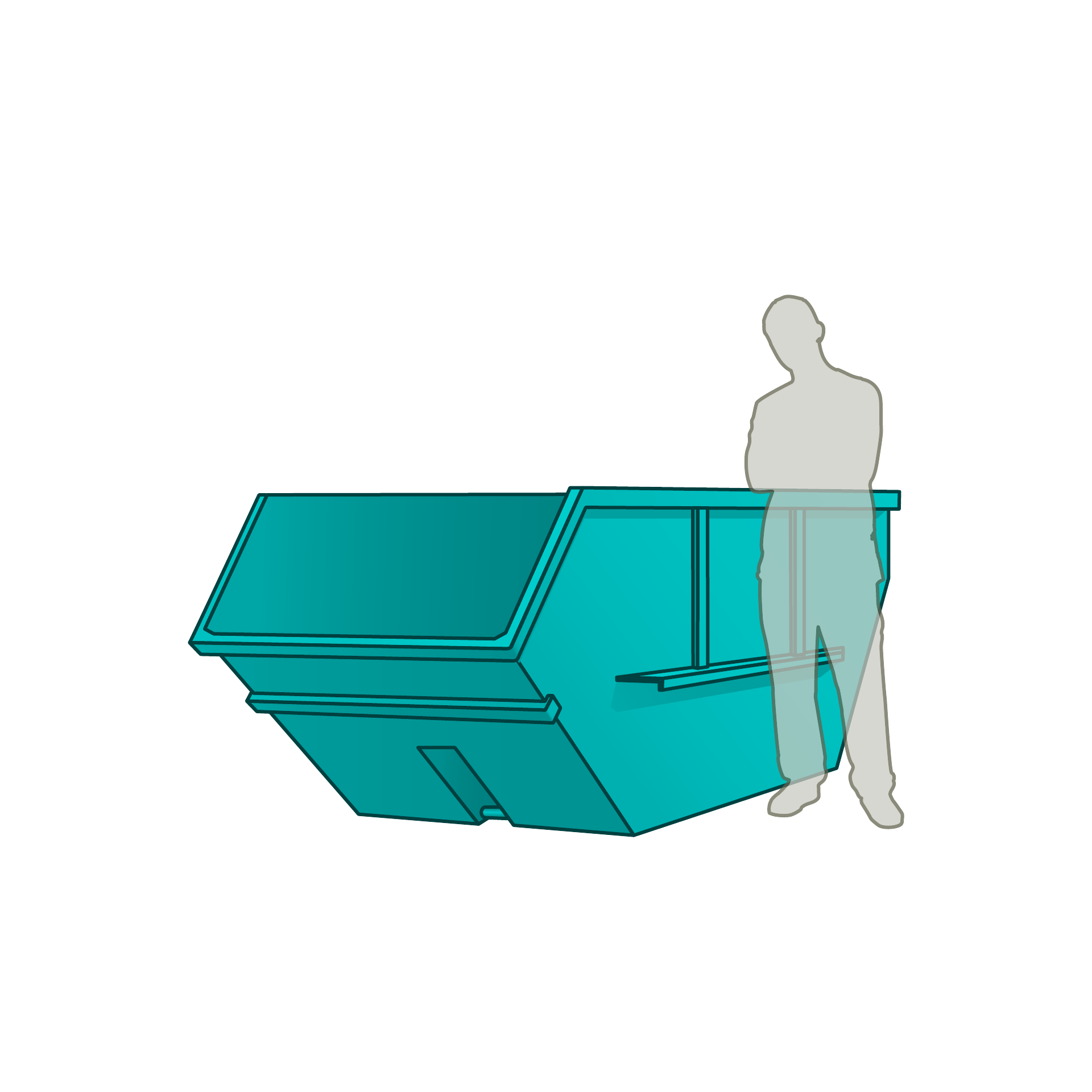 KS Containerdienst: Absetzcontainer 5cbm